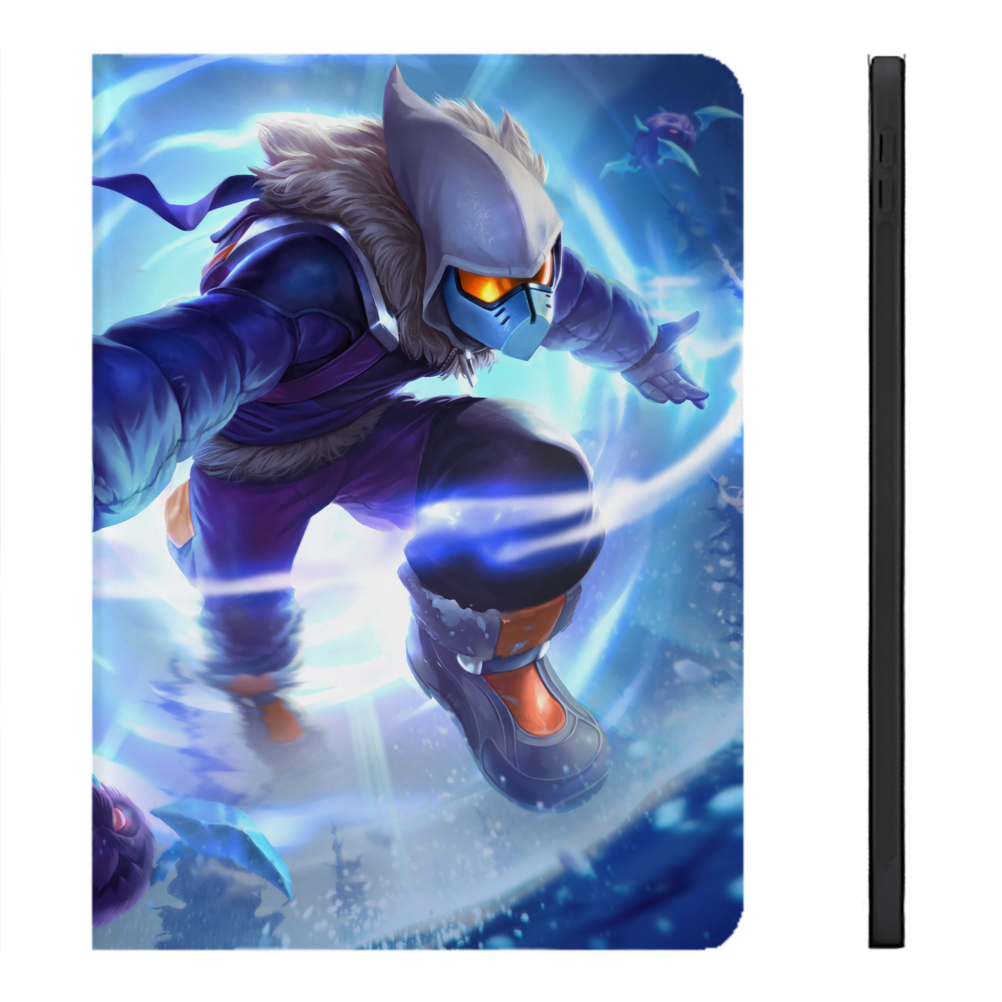 （画像用） リーグ・オブ・レジェンド League of Legends LOL IPadケース ペンホルダー付き ブックスタイルデザイン